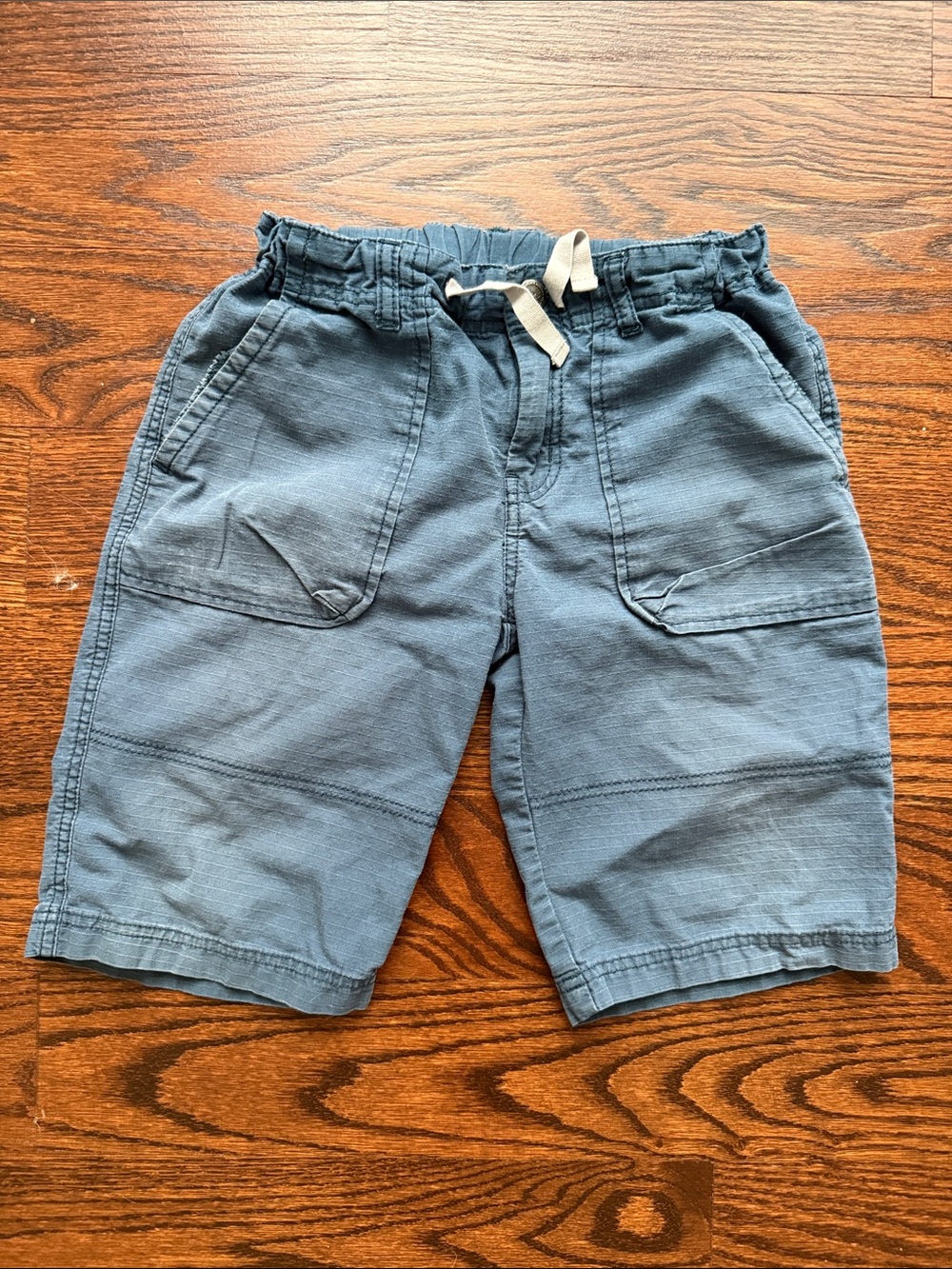 Tea Collection Blue Drawstring Cargo Shorts